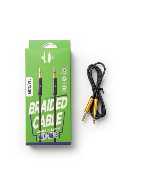 CABLE AUDIO 3.5 A 3.5 1M LW01