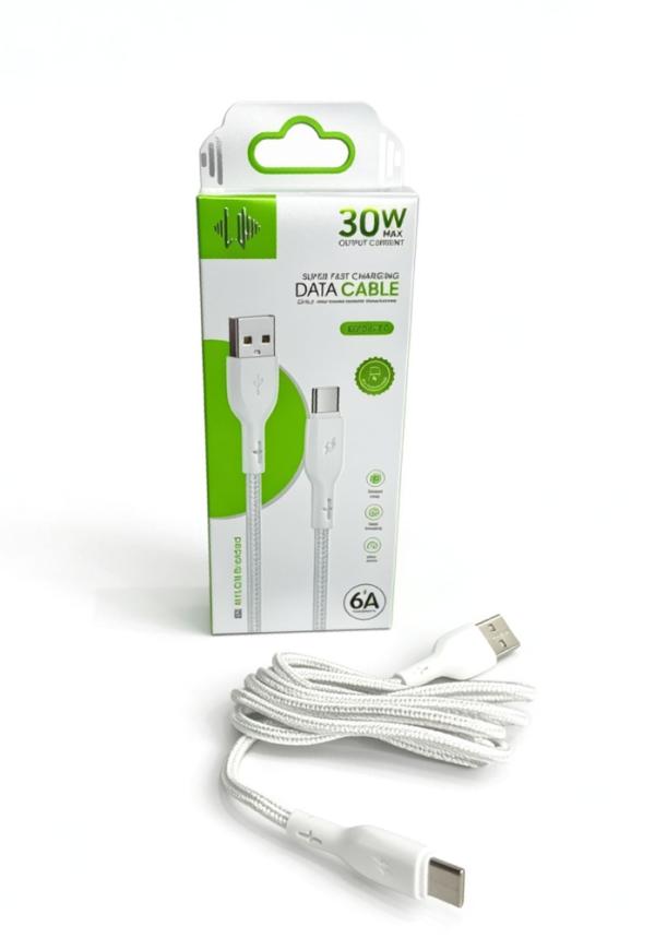 CABLE USB TYPO-C SUPERCOOL 30W 6A