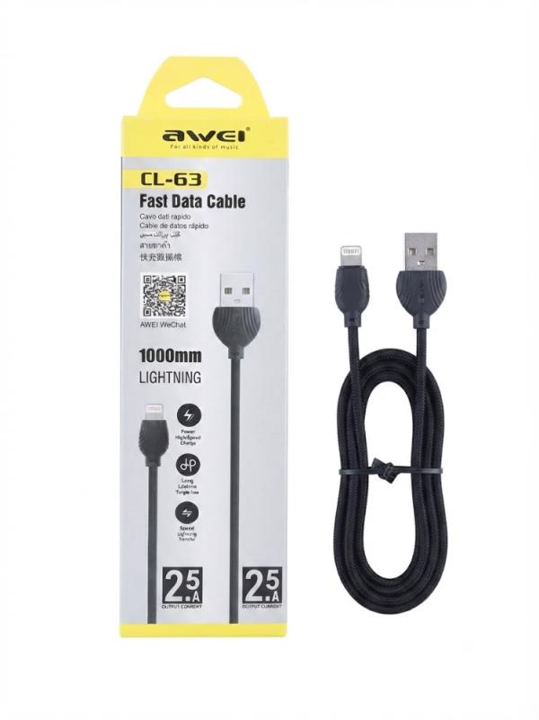 CABLE USB AWEI IPHONE REF: CL-63