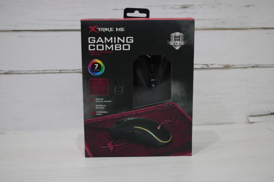 MOUSE GAMING COMBO XTRIKE ME REF GMP-290