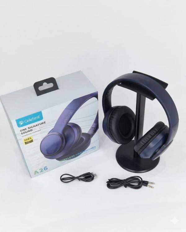 AUDIFONO BLUETOOTH CELEBRAT REF A26 BLUE