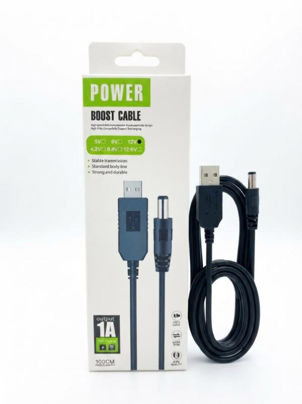 CABLE PODER USB 12V 1A