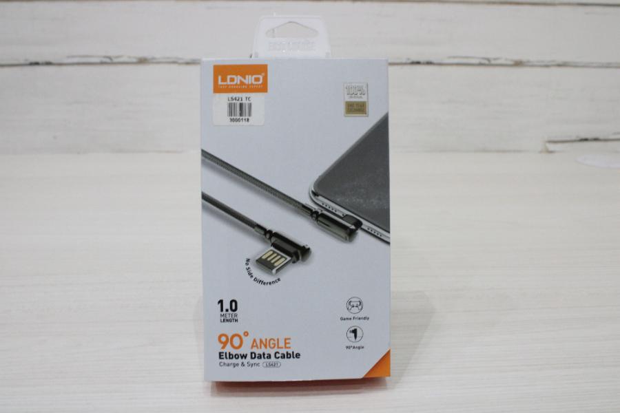 CABLE USB IPHONE LDNIO REF: LS421 TC