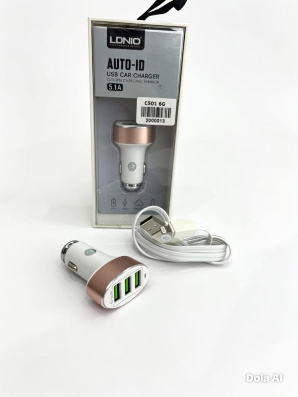 CARGADOR CARRO LDNIO C501 6G/7G