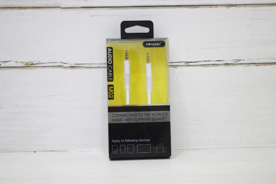 CABLE AUXILIAR QIHANG CAJA NEGRA 1.2 MT REF: QH-M02