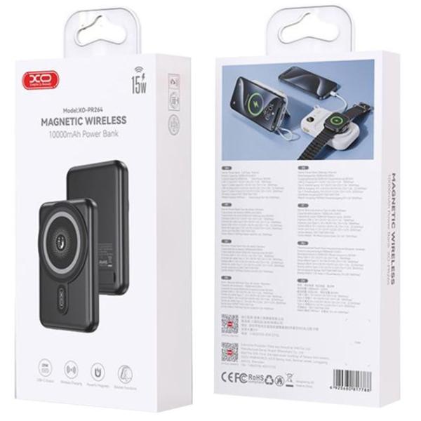 POWERBANK XO PD 20W 10000mAh PR264 NEGRO