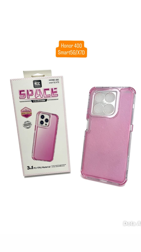 ESTUCHE SPACE FCC COLOR 3EN1 HONOR 400SMART