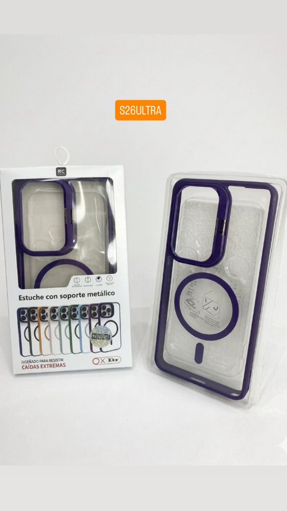ESTUCHE METAL MAGSAFE SAMSUNG S26ULTRA