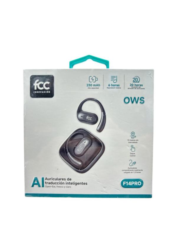 AUDIFONO BLUETOOTH CON IA FCC F14PRO
