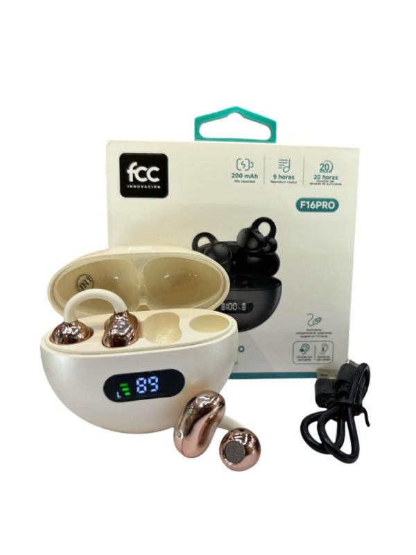 AUDIFONO BLUETOOTH FCC F16PRO