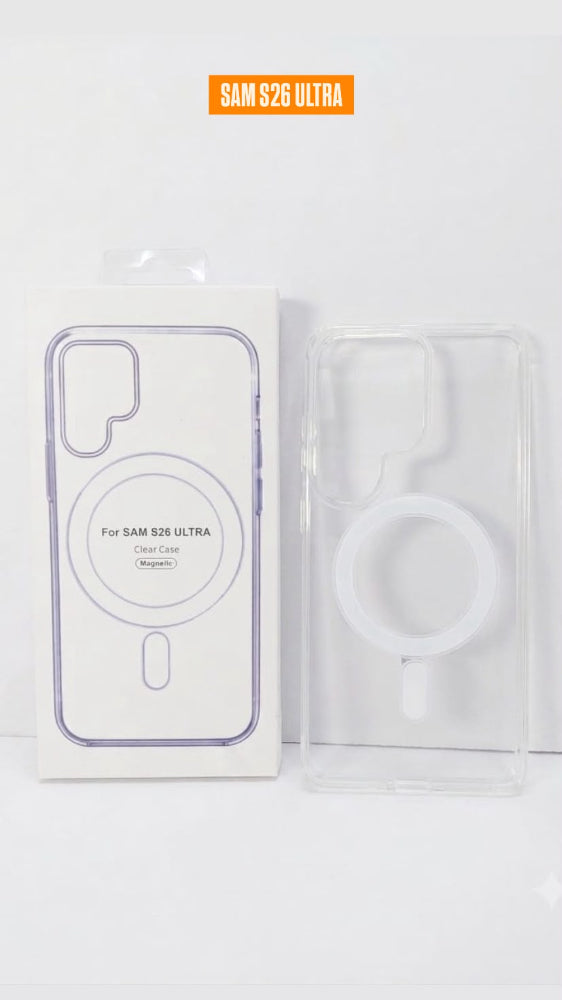 ESTUCHE TRANSPARENTE MAGSAFE SAMSUNG S26 ULTRA