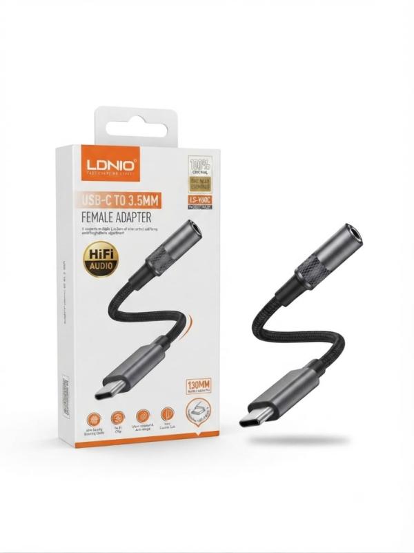 ADAPTADOR LS Y90C TIPO C A 3.5MM