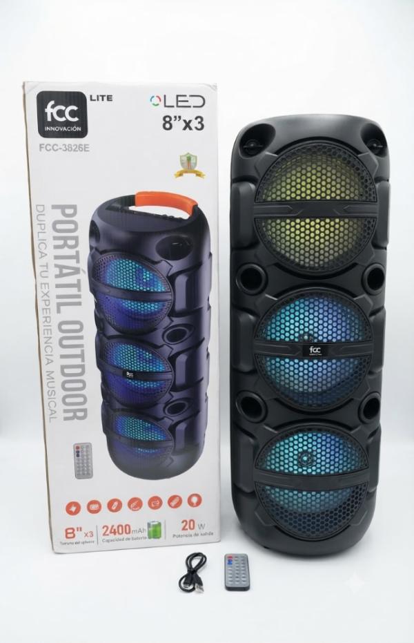 PARLANTE BLUETHOOTH FCC 3826E