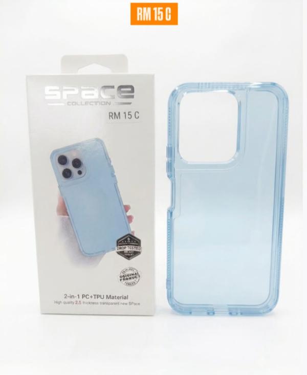 ESTUCHE SPACE FCC COLOR 2EN1 REDMI 15C
