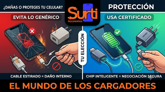 El Mundo de los Cargadores: ¿Por Qué Conectar Mal tu Celular Arruina la Batería?