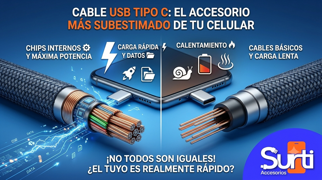 Cable USB Tipo C: El Accesorio Más Subestimado de tu Celular
