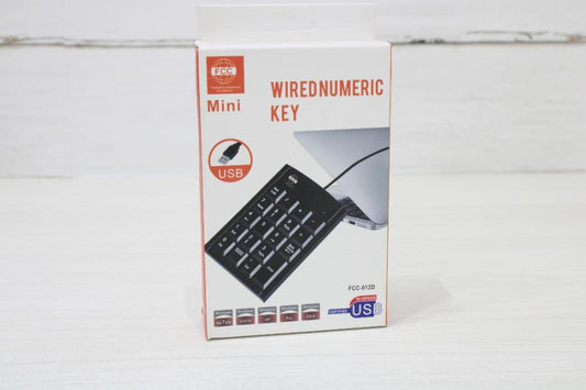 TECLADO NUMERICO CON CABLE REF: FCC-012D