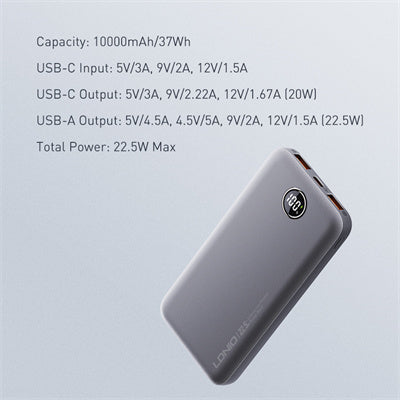 POWERBANK LDNIO 10000mAh REF: PQ10