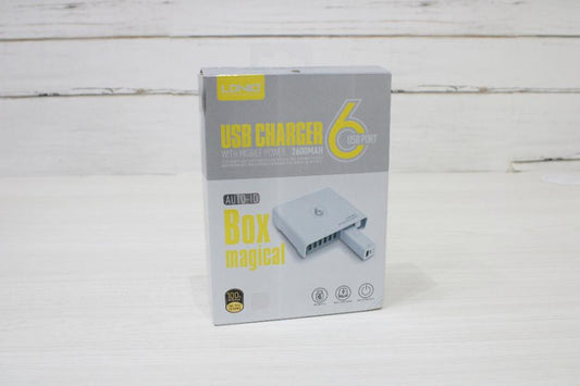 CARGADOR LDNIO USB X 6 POWER BANK 2600MAH REF: A6802