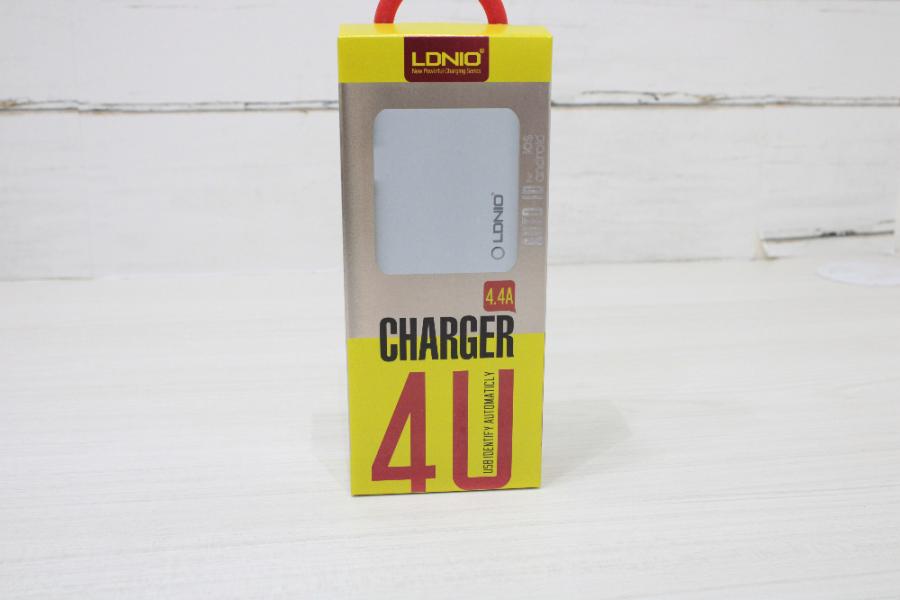 ADAPTADOR CASA LDNIO 4 USB 4.4A REF:A4403