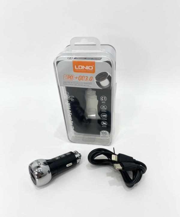 CARGADOR CARRO LDNIO C1 PD TC-6G