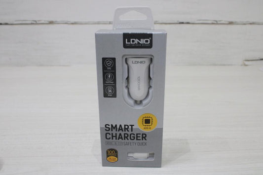 CARGADOR CARRO LDNIO IOS/MICRO/TYPE-C REF:DL-C17