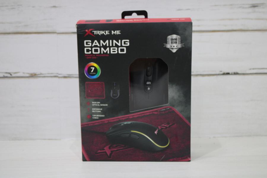MOUSE GAMING COMBO XTRIKE ME REF GMP-290