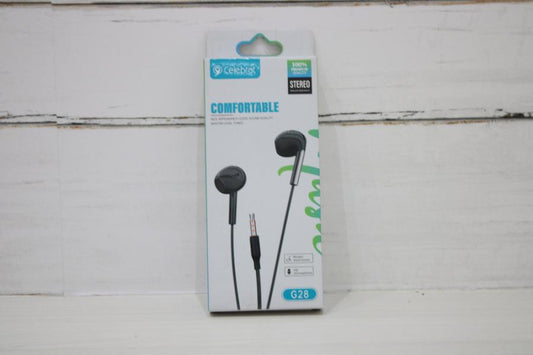 AUDIFONO M/L CELEBRAT 3.5MM REF G28 BLACK