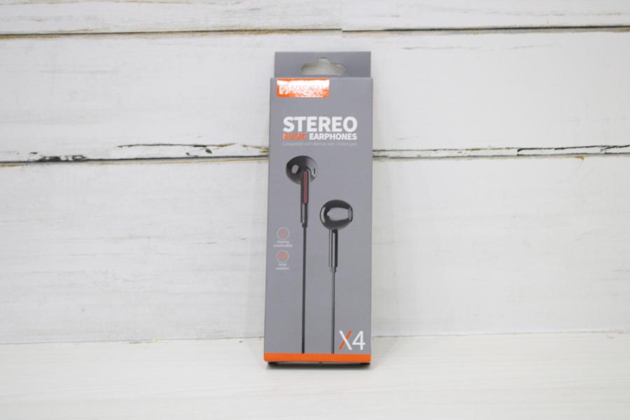 AUDIFONO YISON 3.5MM X4 BLACK