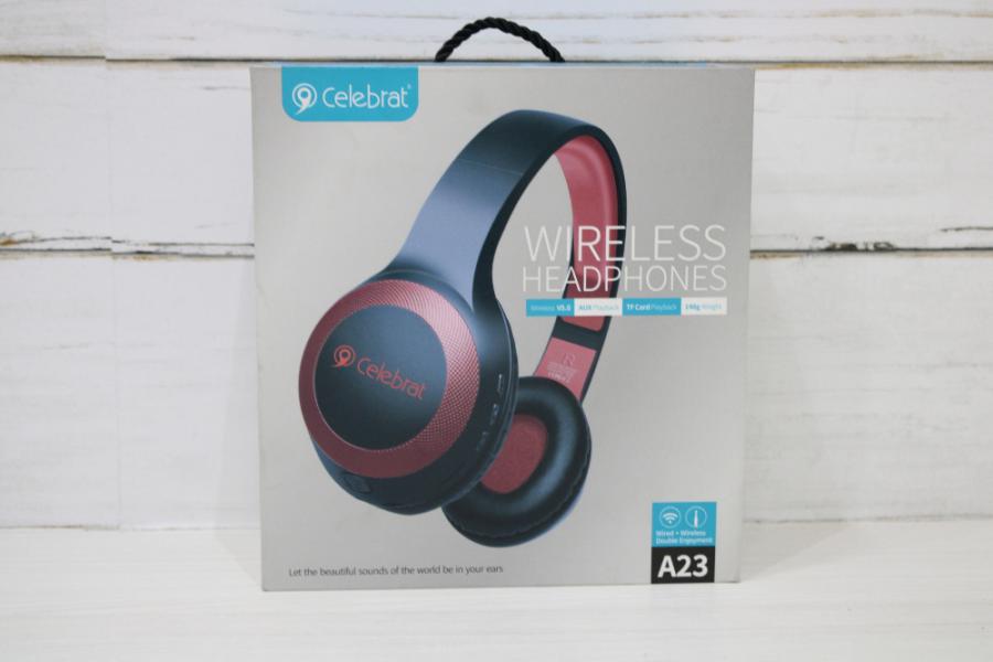 AUDIFONO BLUETOOTH CELEBRAT REF:A23 RED