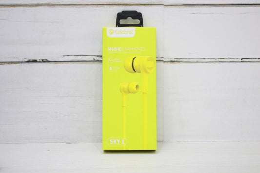 AUDIFONO CELEBRAT SKY-1 YELLOW