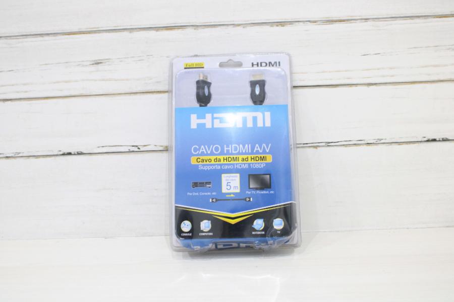 CABLE HDMI 5.00MT EN BLISTER