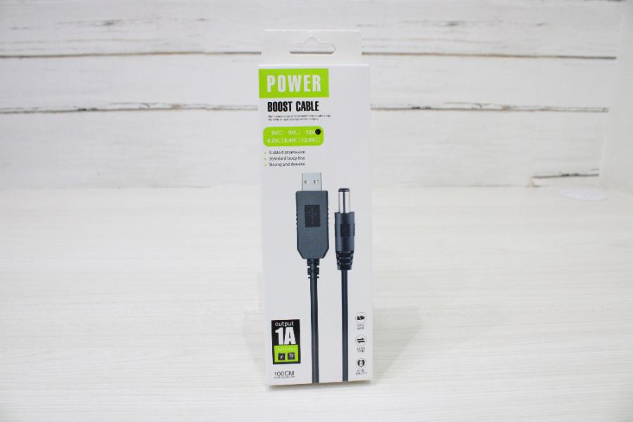 CABLE PODER USB 12V 1A
