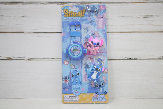 RELOJ CON LLAVERO STITCH/KITTY