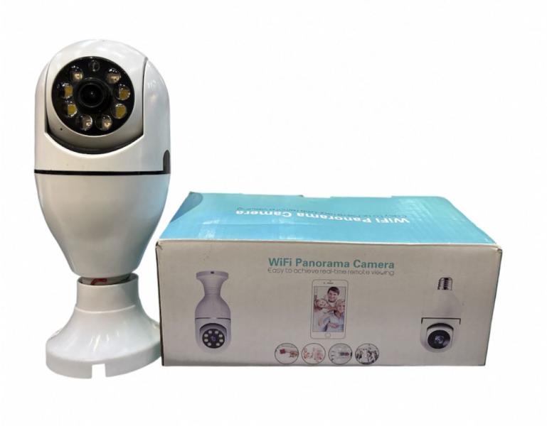 CAMARA WIFI PANORAMICA BOMBILLO E27