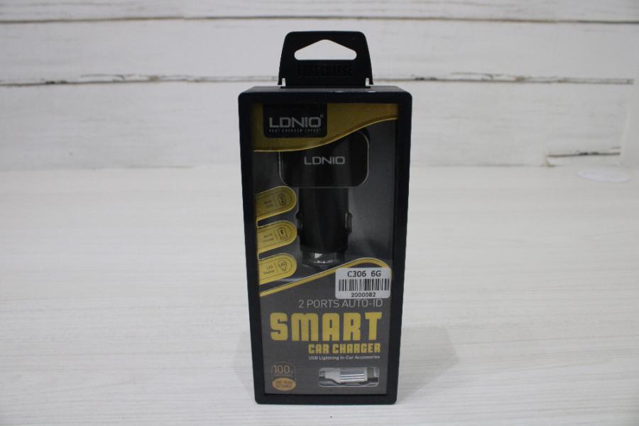 CARGADOR CARRO LDNIO 3.6A REF C306 6G