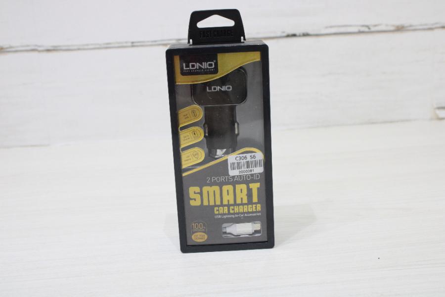CARGADOR CARRO LDNIO 3.6A REF C306 S6