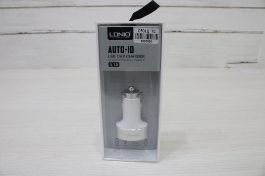 CARGADOR CARRO LDNIO 5.1A REF C501Q TC