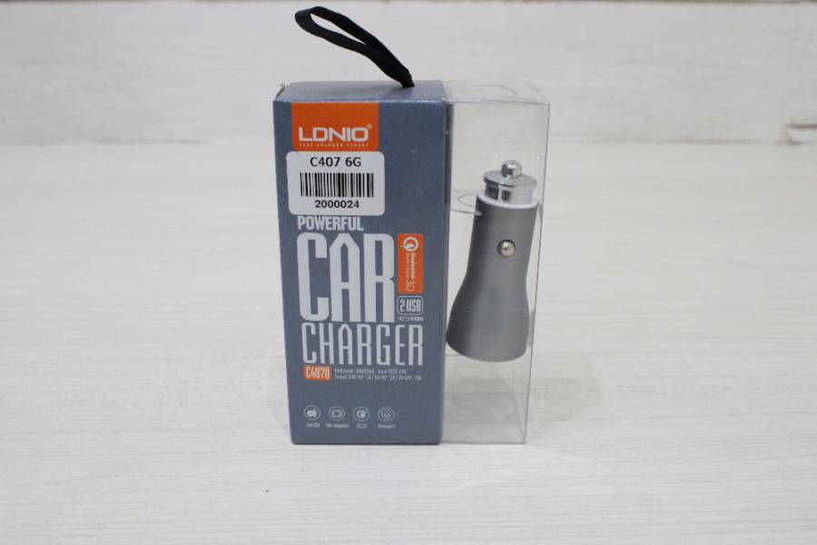 CARGADOR LDNIO CARRO REF C407 6G