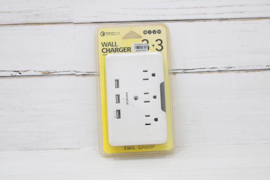 MULTITOMA 3 PARED 3 USB
