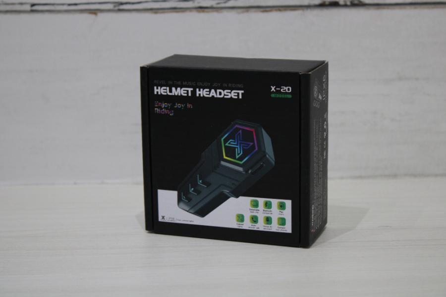AUDIFONO BLUETOOTH PARA CASCO REF X-20