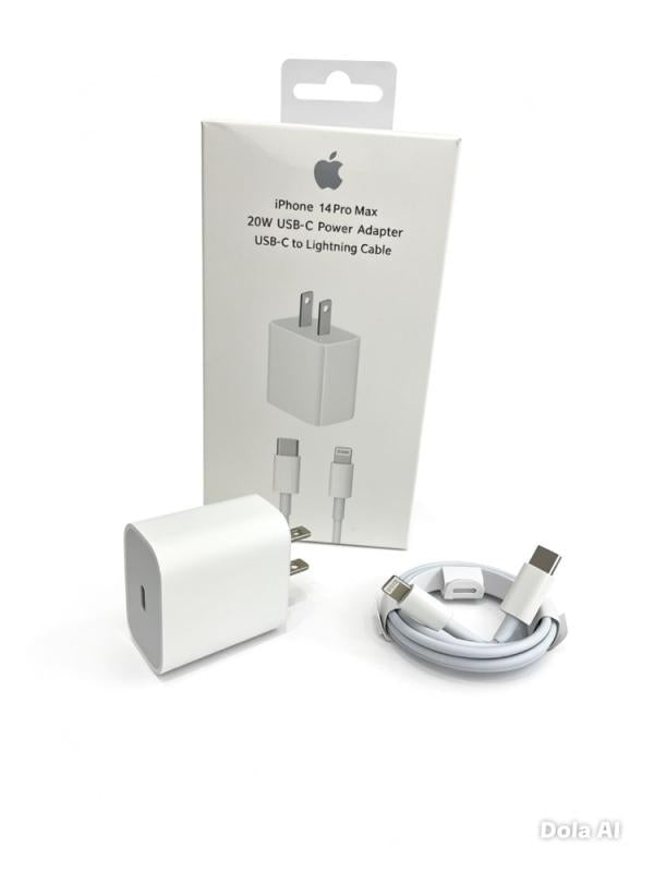 CARGADOR IPHONE 13 PRO/14 PRO MAX 20W USB-C T/O