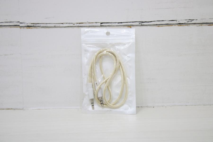CABLE AUXILIAR 3.5MM 1 METRO EN BOLSA