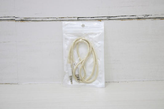 CABLE AUXILIAR 3.5MM 1 METRO EN BOLSA