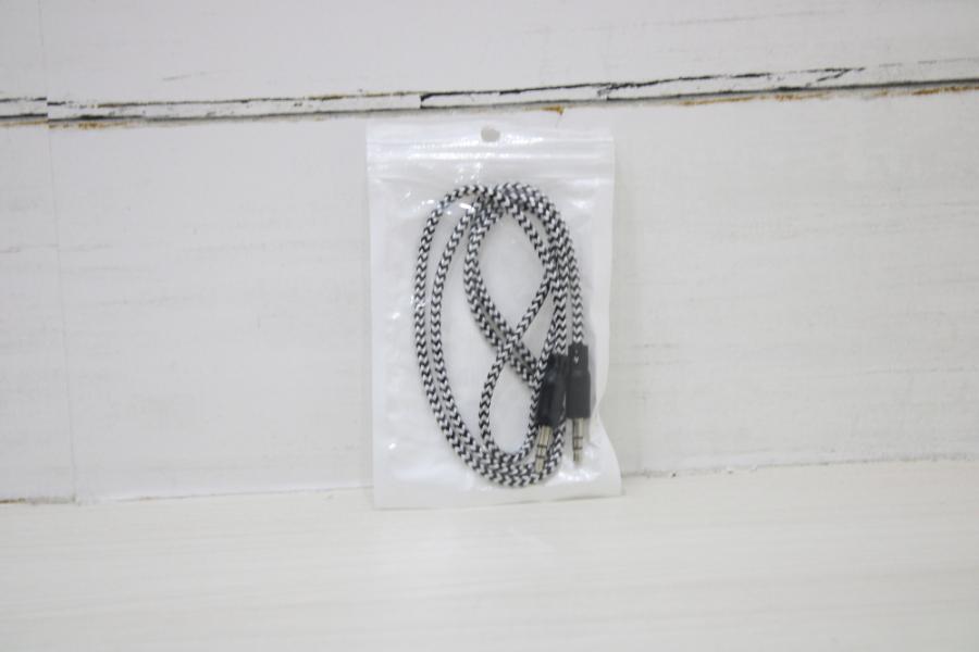 CABLE AUXILIAR 3.5MM 1 METRO EN BOLSA