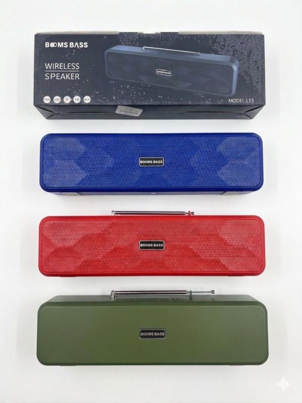PARLANTE BLUETOOTH BOOMS BASS REF L13