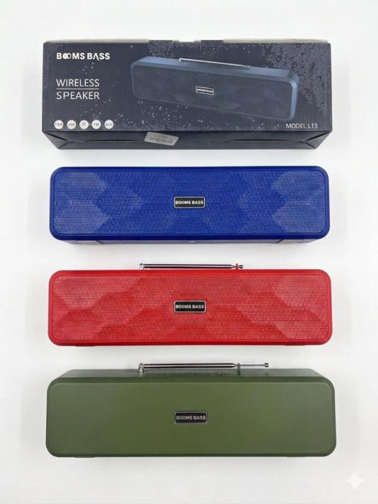 PARLANTE BLUETOOTH BOOMS BASS REF L13