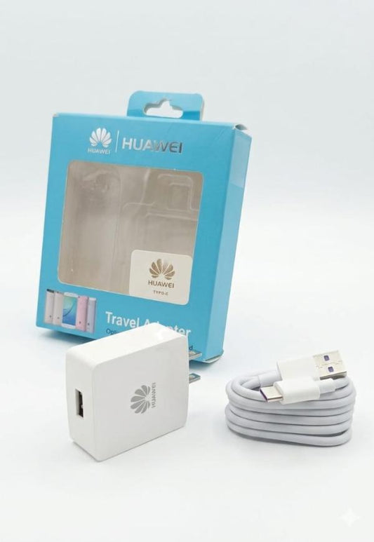 CARGADOR HUAWEI TYPO-C CAJA VERDE
