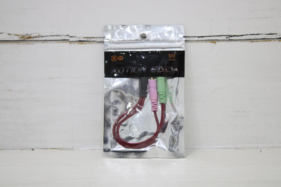 ADAPTADOR 3.5 HEMBRA A DOS 3.5 MACHO