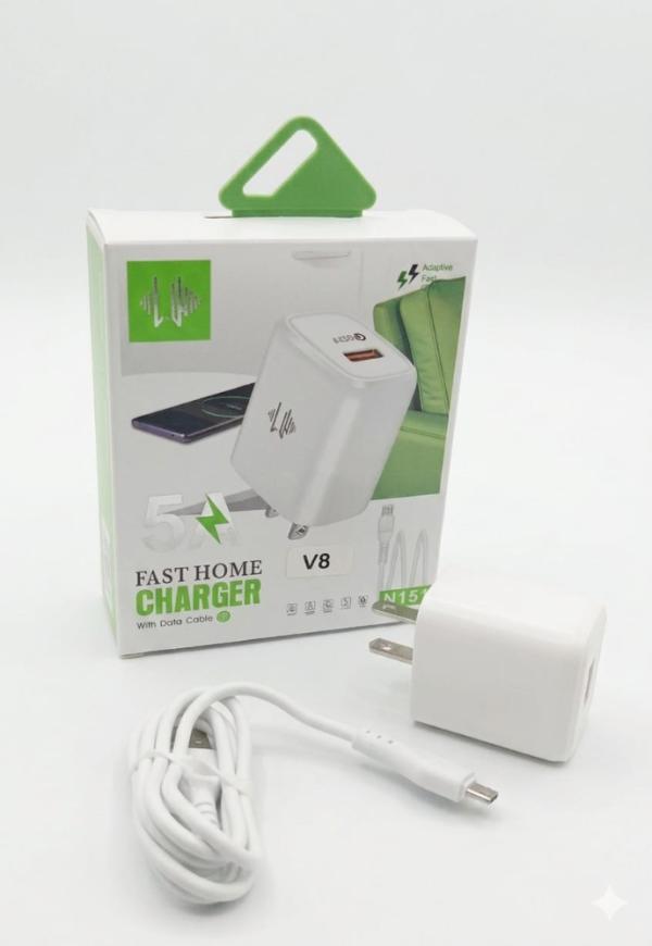 CARGADOR FAST HOME V8 5A REF:N151